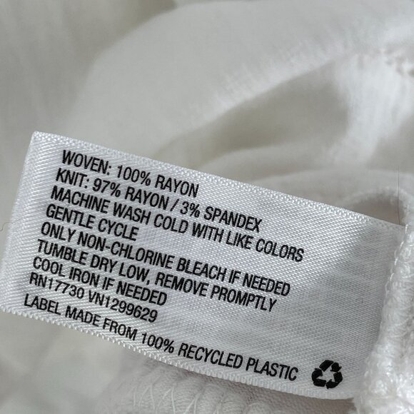 Knox Rose Womens Plus XXL Embroidered White Peasant Blouse Short Sleeve Boho Top - Picture 5 of 11